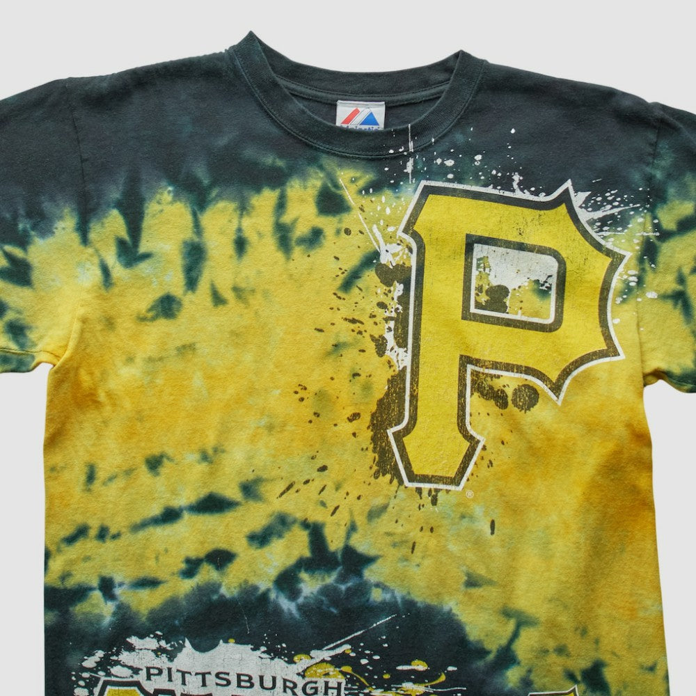 Yellow Pittsburgh Pirates Majestic 2000s T-Shirt