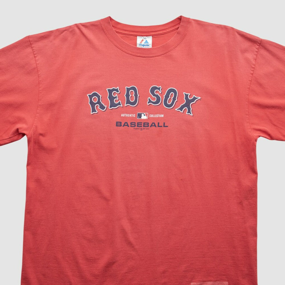 Red Boston Red Sox Majestic 2003 T-Shirt