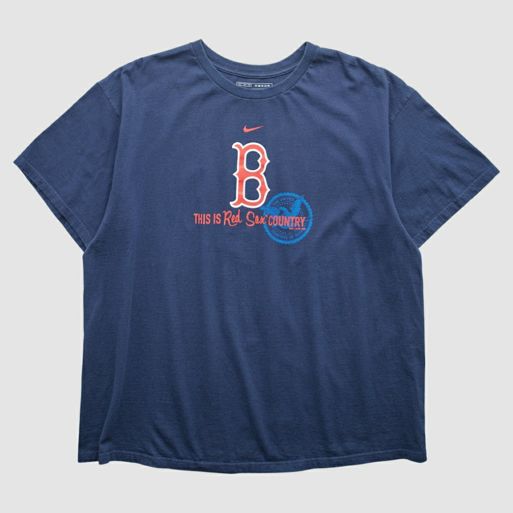 Blue Boston Red Sox Nike 2000s T-Shirt