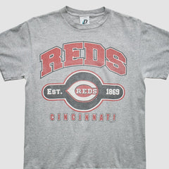 Gray Cincinnati Reds Dynasty 2003 T-Shirt