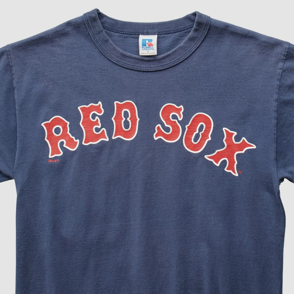 Navy Boston Red Sox Russell 2000s T-Shirt