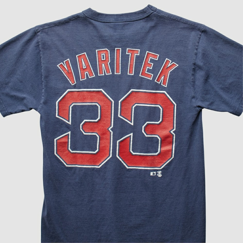 Navy Boston Red Sox Russell 2000s T-Shirt