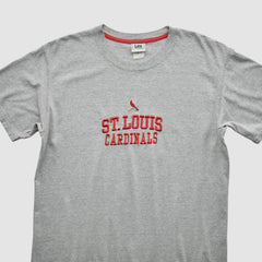 Gray St. Louis Cardinals Lee Apparel 2000s T-Shirt