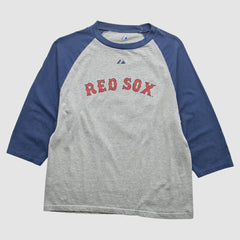 Gray Boston Red Sox Majestic 2000s T-Shirt