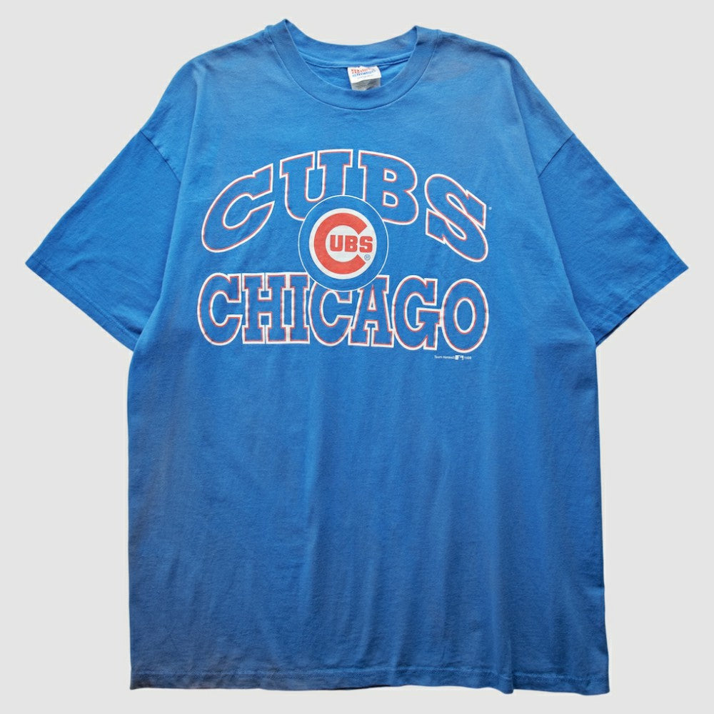 Blue Chicago Cubs Hanes 1998 T-Shirt