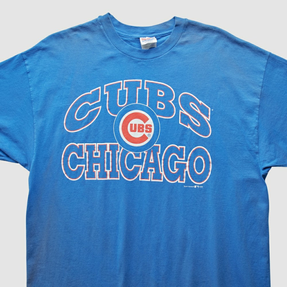 Blue Chicago Cubs Hanes 1998 T-Shirt