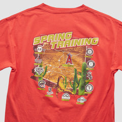 Red Los Angeles Angels Lee Apparel 2000s T-Shirt