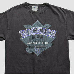 Black Colorado Rockies 2000s T-Shirt
