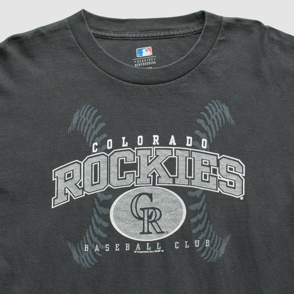 Black Colorado Rockies 2010 T-Shirt
