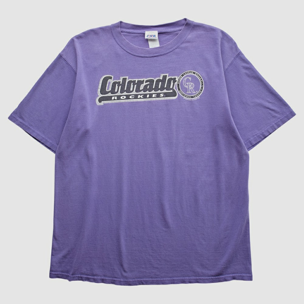 Purple Colorado Rockies CSA 2006 T-Shirt