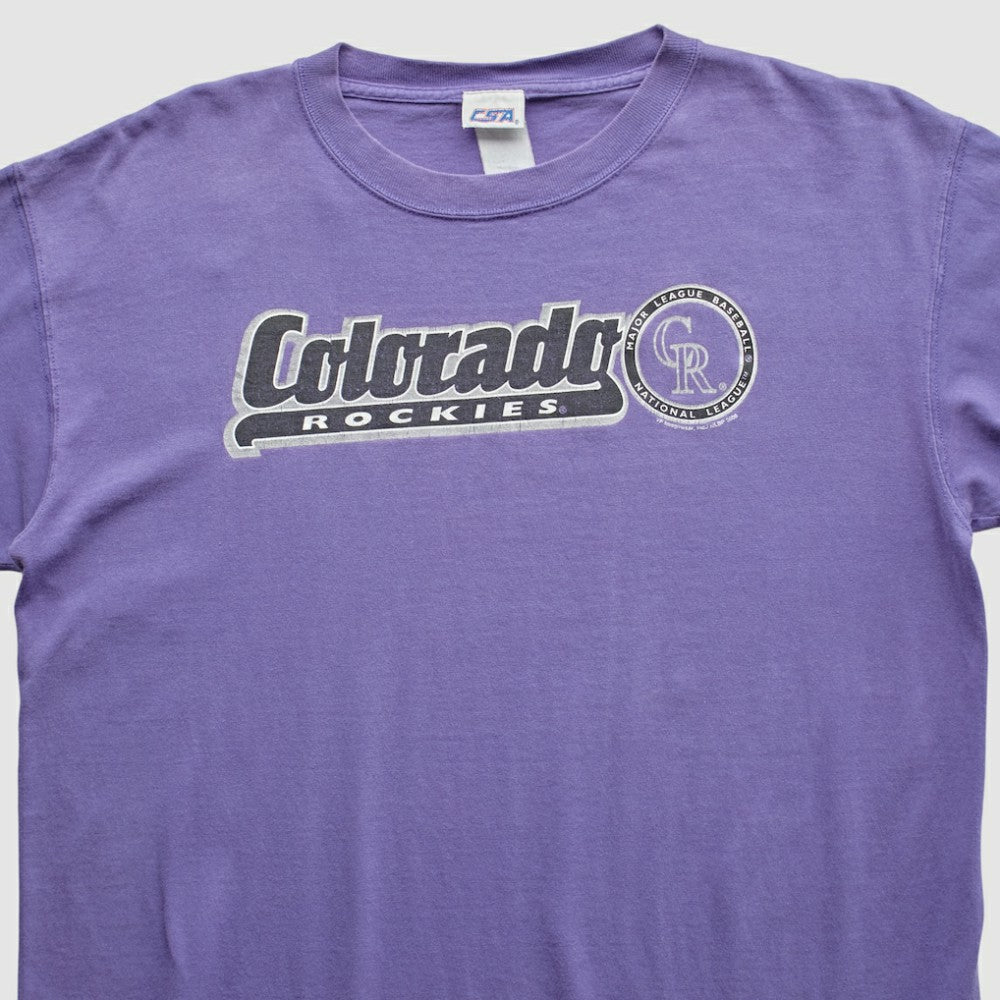 Purple Colorado Rockies CSA 2006 T-Shirt