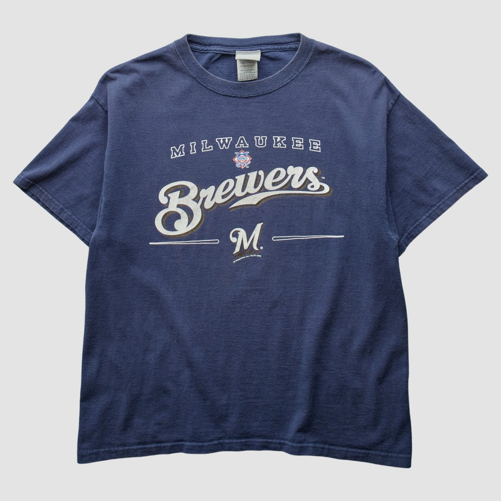 Navy Milwaukee Brewers 2006 T-Shirt