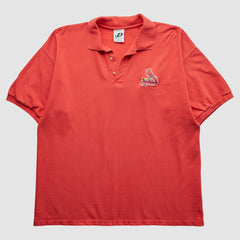 Red St. Louis Cardinals Dynasty 2000s Polo