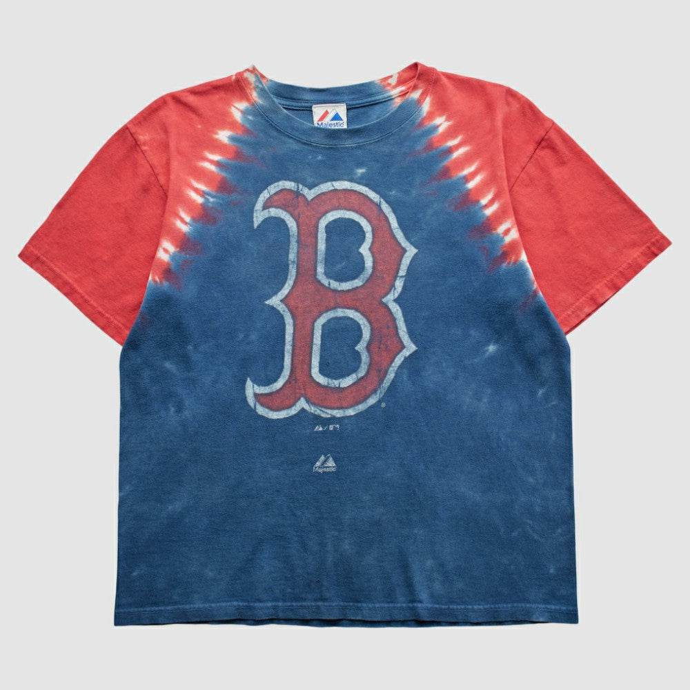 Blue Boston Red Sox Majestic 2000s T-Shirt