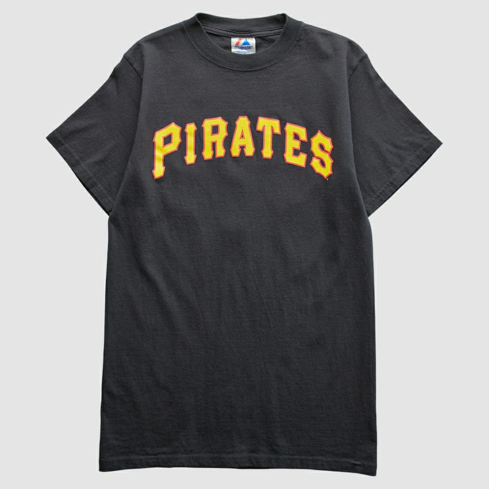 Black Pittsburgh Pirates Majestic 2000s T-Shirt