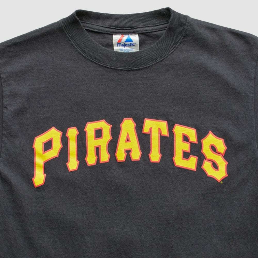 Black Pittsburgh Pirates Majestic 2000s T-Shirt