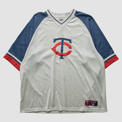 White Minnesota Twins Lee Apparel 2000s T-Shirt