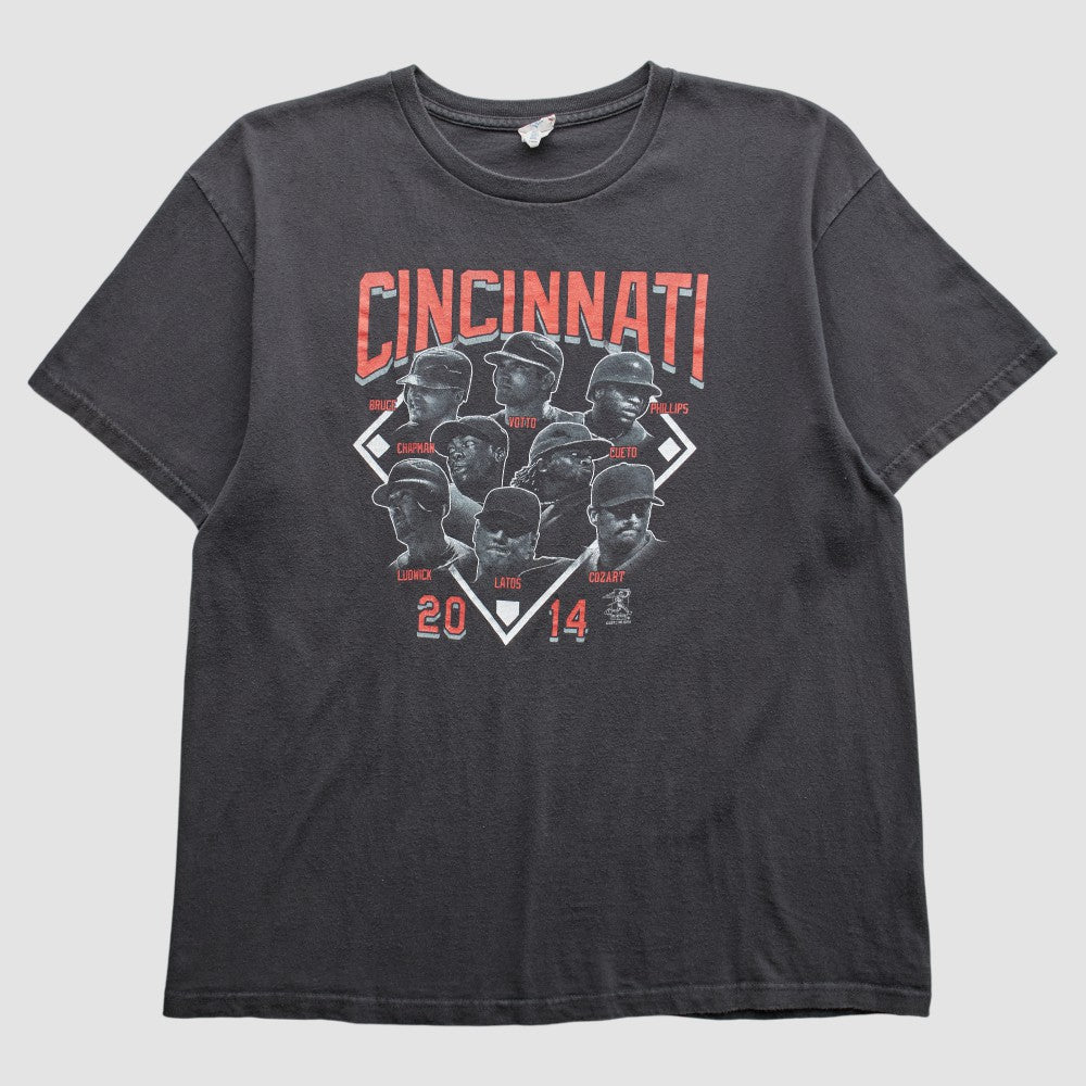 Black Cincinnati Reds 2014 T-Shirt