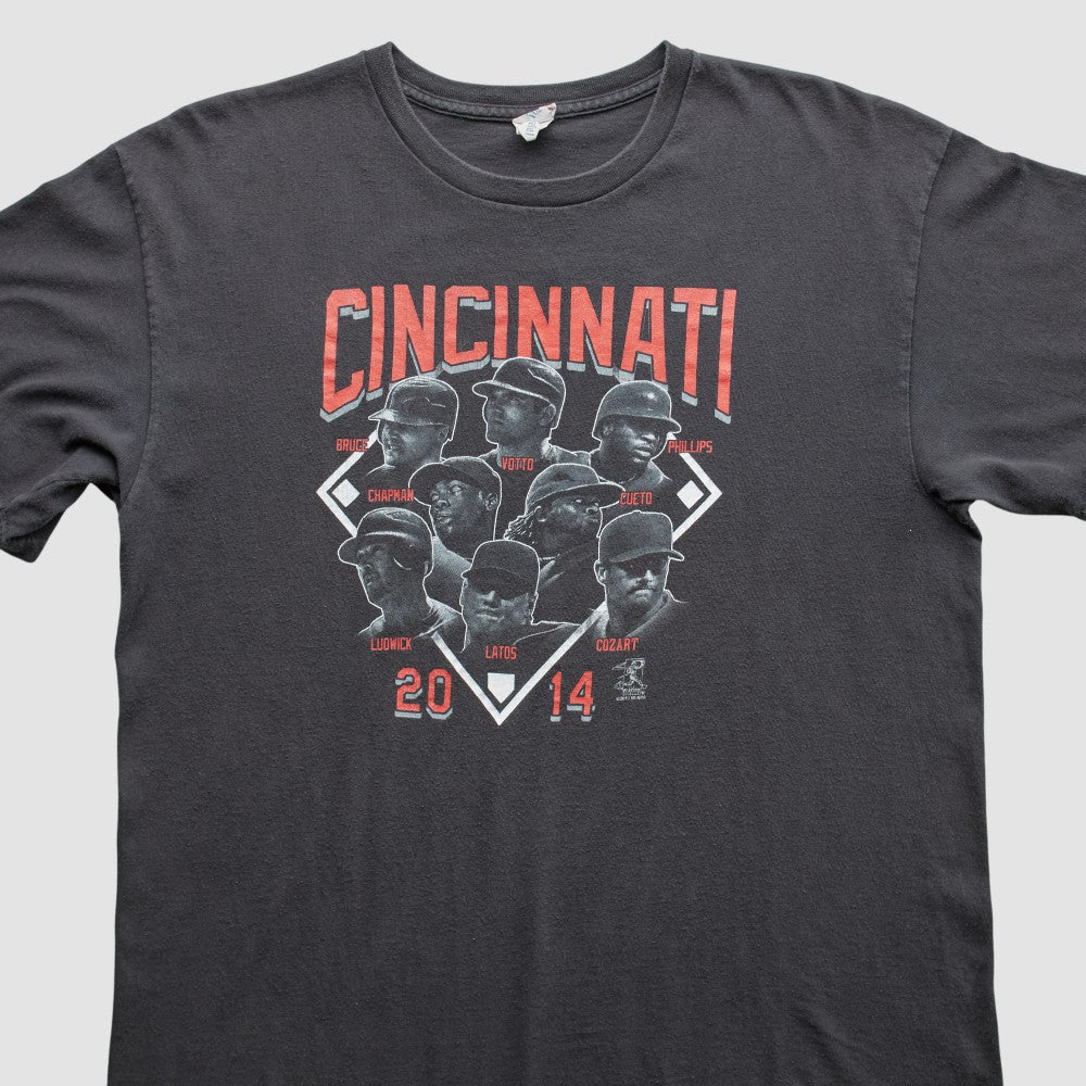 Black Cincinnati Reds 2014 T-Shirt