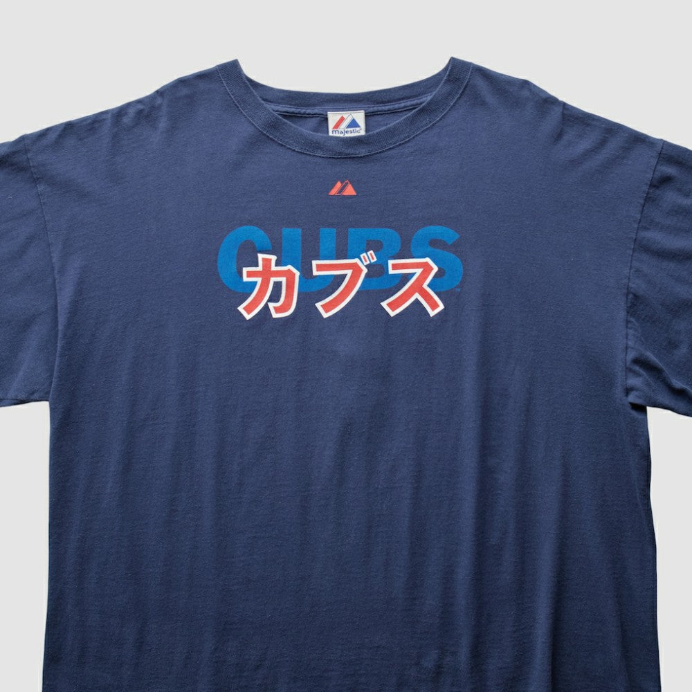 Navy Chicago Cubs Majestic 2000s T-Shirt