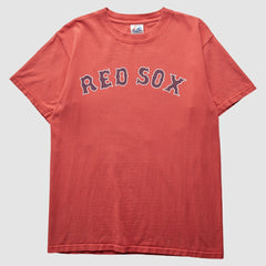 Red Boston Red Sox Majestic 2000s T-Shirt