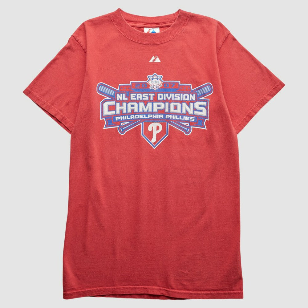 Red Philadelphia Phillies Majestic 2007 T-Shirt