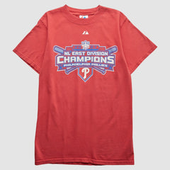 Red Philadelphia Phillies Majestic 2007 T-Shirt