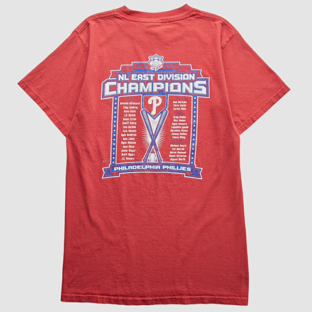 Red Philadelphia Phillies Majestic 2007 T-Shirt