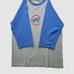 Gray Chicago Cubs Nike 2000s T-Shirt