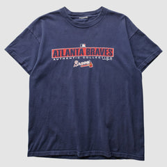 Navy Atlanta Braves 2001 T-Shirt