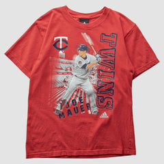 Red Minnesota Twins Adidas 2000s T-Shirt