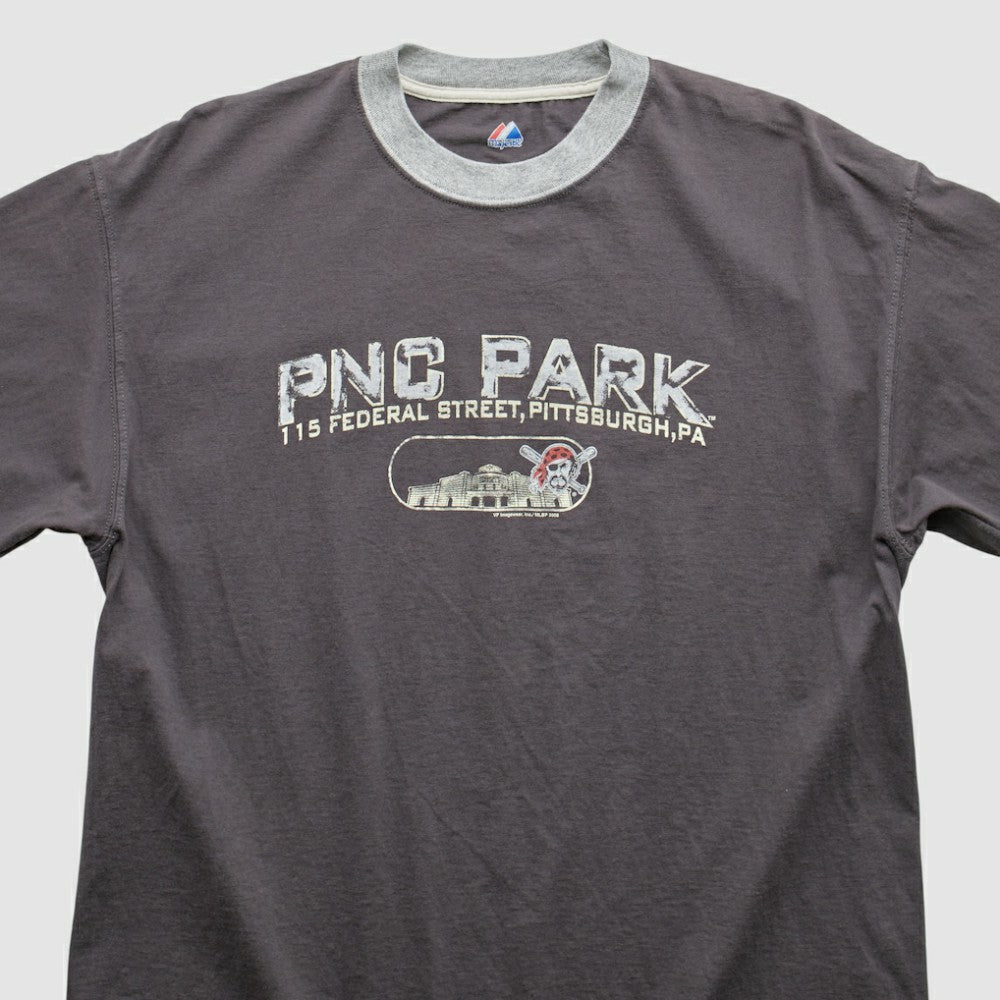 Gray Pittsburgh Pirates Majestic 2008 T-Shirt