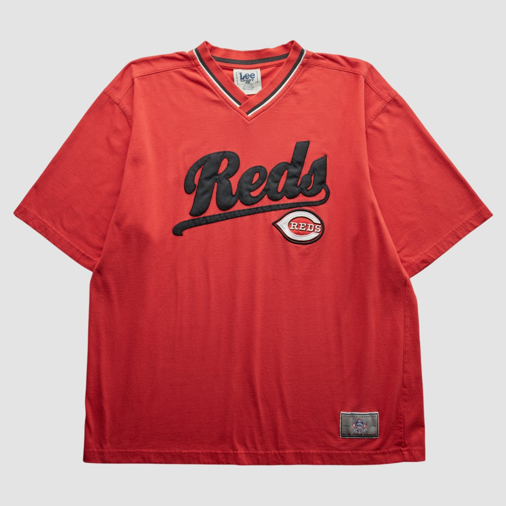 Red Cincinnati Reds Lee Apparel 90s T-Shirt