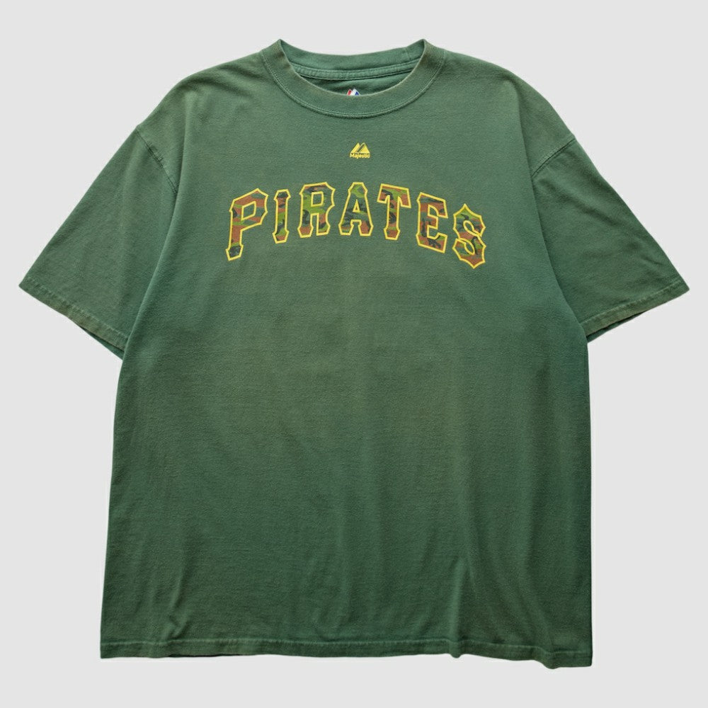 Green Pittsburgh Pirates Majestic 2000s T-Shirt