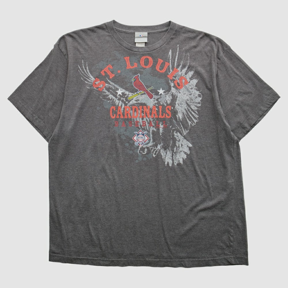 Gray St. Louis Cardinals 2000s T-Shirt