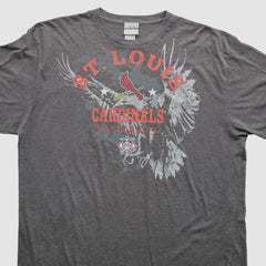 Gray St. Louis Cardinals 2000s T-Shirt