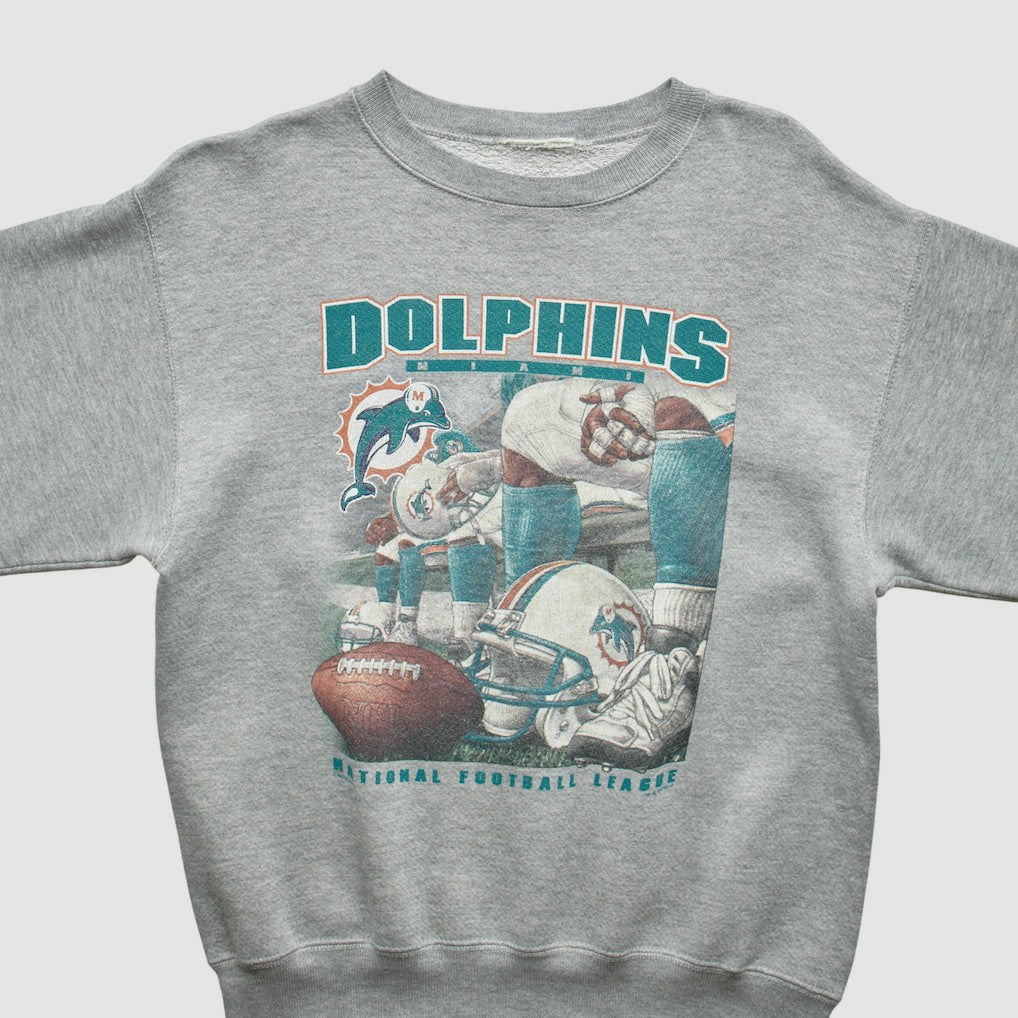 90s Sweatshirt - Miami Dolphins Sweatshirts