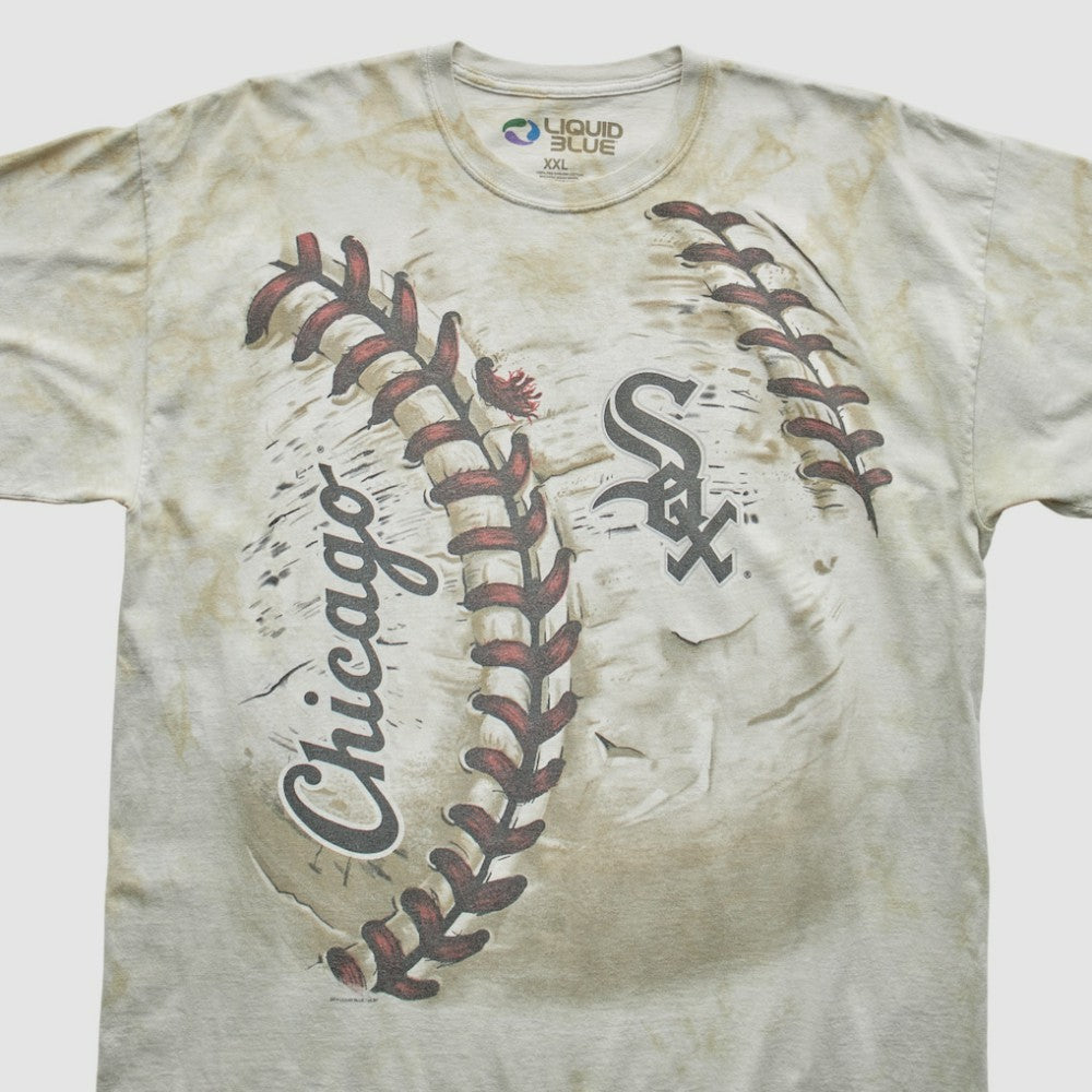 Beige Chicago White Sox Liquid Blue 2014 T-Shirt