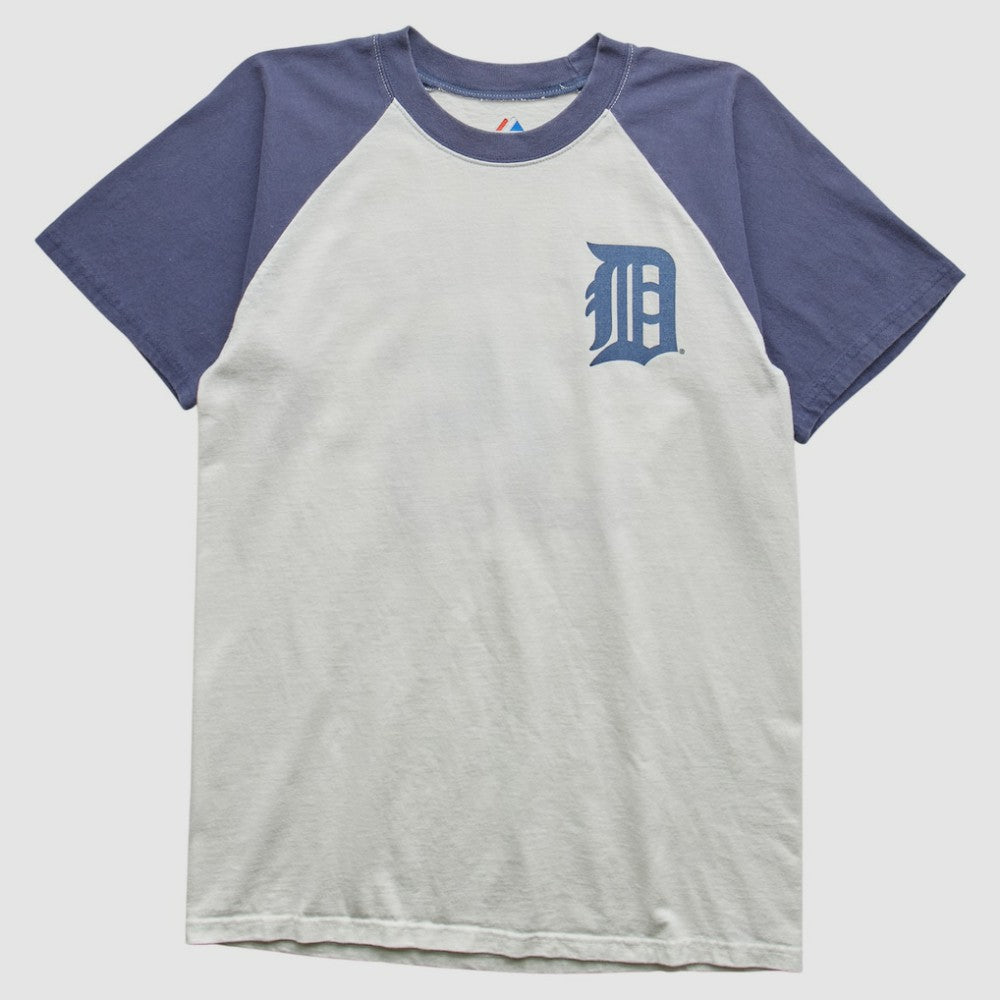 White Detroit Tigers Majestic 2000s T-Shirt