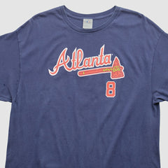 Navy Atlanta Braves 2000s T-Shirt