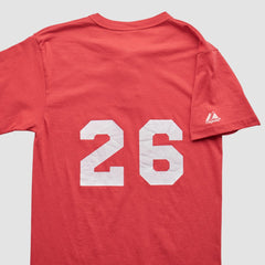Red Los Angeles Angels Majestic 90s T-Shirt