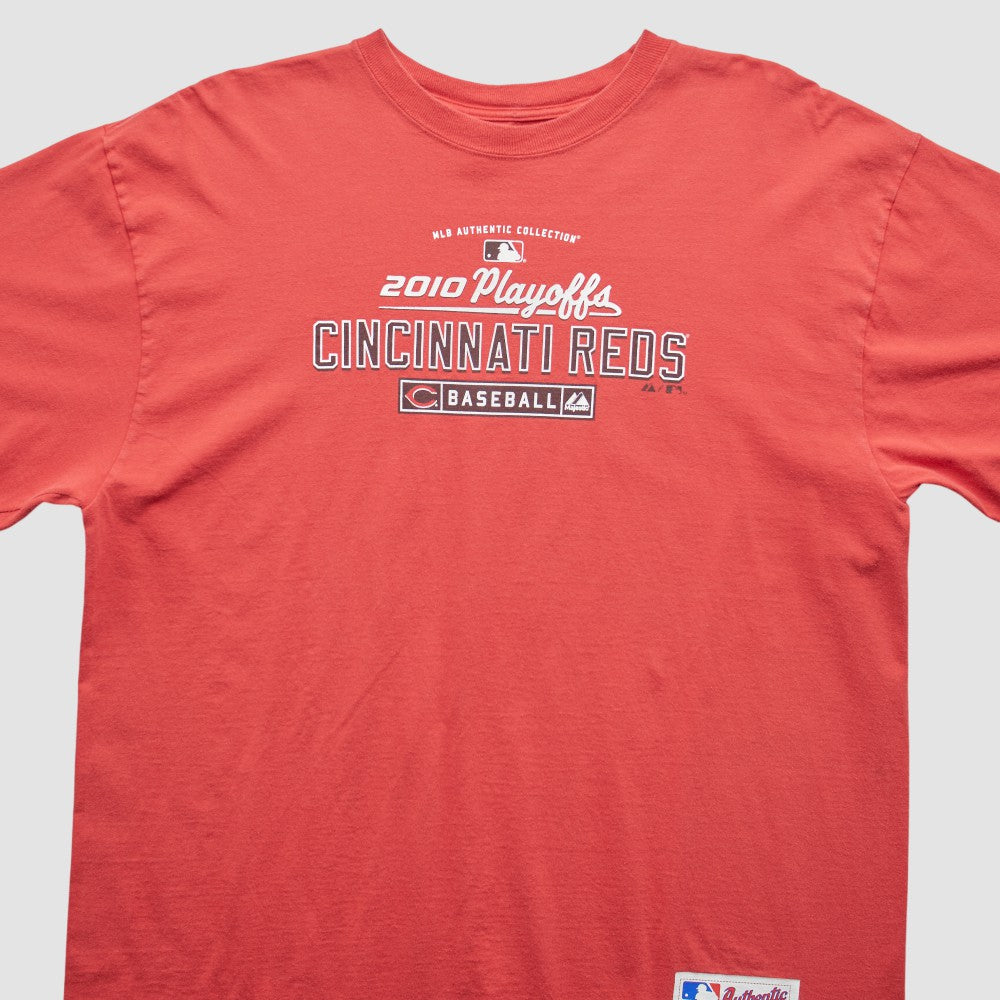 Red Cincinnati Reds Majestic 2010 T-Shirt