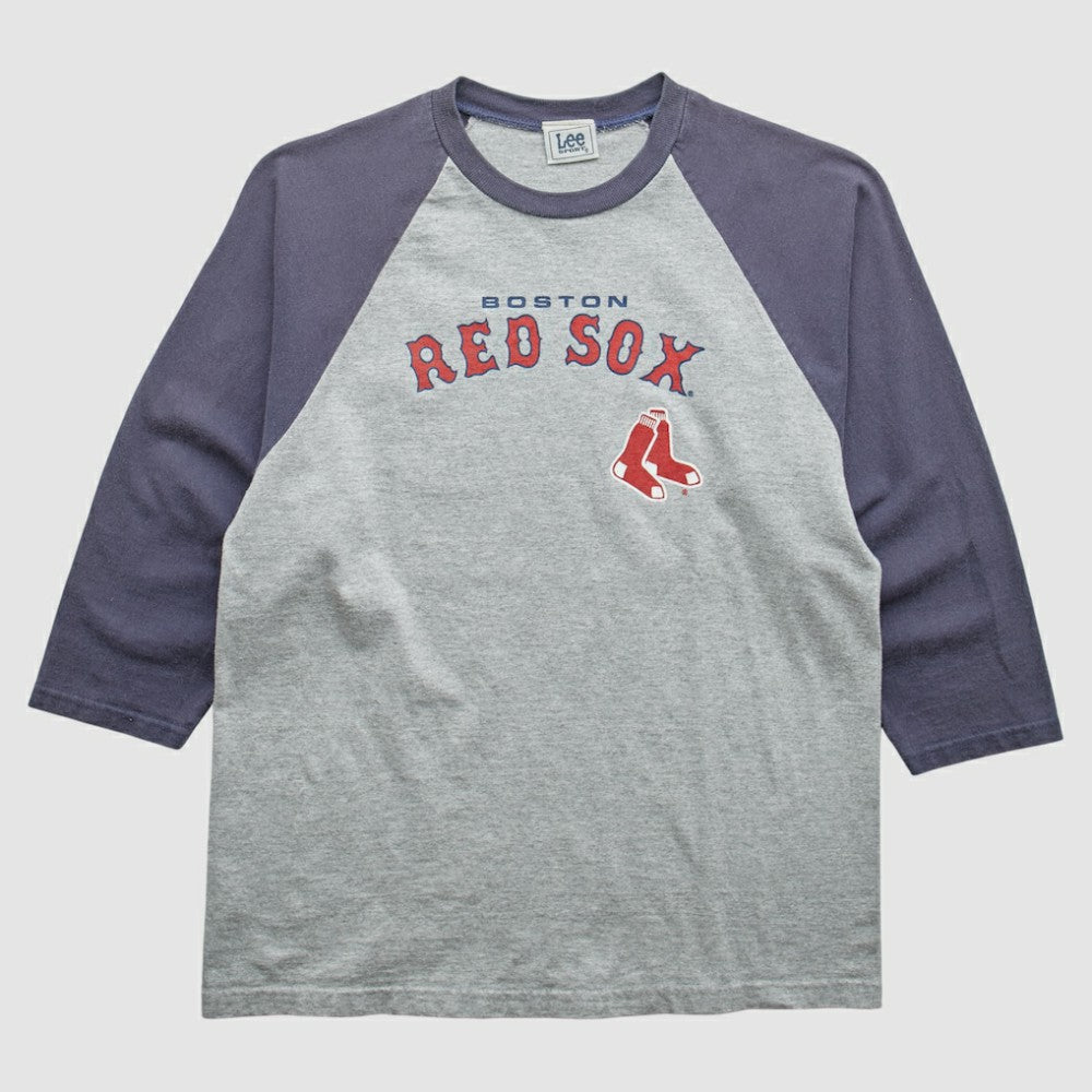 Gray Boston Red Sox Lee Apparel 2000s T-Shirt