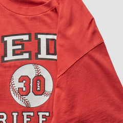 Red Cincinnati Reds CSA 2000s T-Shirt