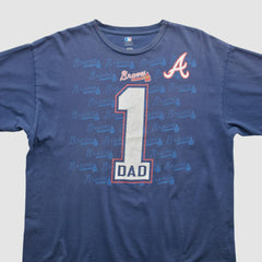 Blue Atlanta Braves 2010s T-Shirt