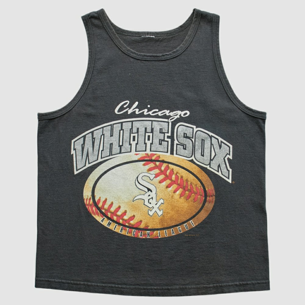 Black Chicago White Sox 90s Tank
