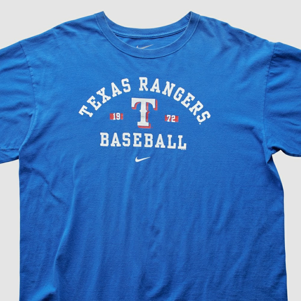 Blue Texas Rangers Nike 2000s T-Shirt