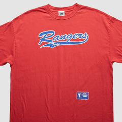 Red Texas Rangers Lee Apparel 2000s T-Shirt