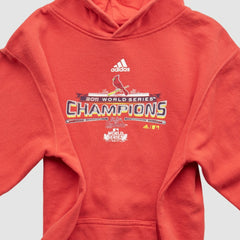 Red St. Louis Cardinals Adidas 2011 Pullover Sweatshirt