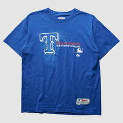Blue Texas Rangers Majestic 2011 T-Shirt